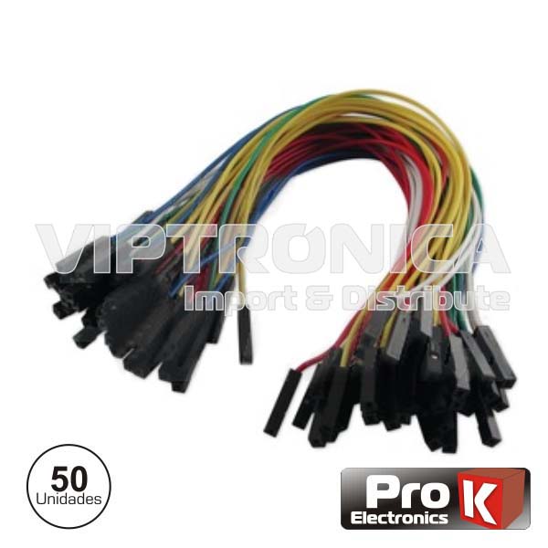 (imagem para) KIT 50 SHUNTES FÊMEA FÊMEA PROK